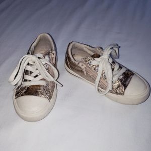 Zara Rose Gold Sneakers